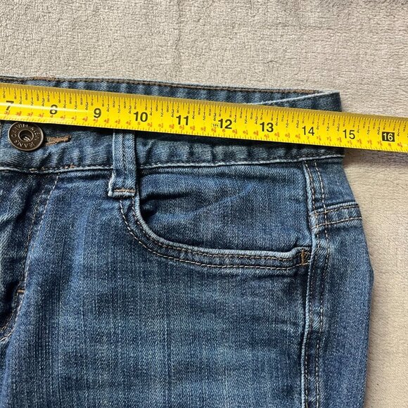 Calvin Klein Straight Leg Mid Rise Denim Jeans - Picture 9 of 12